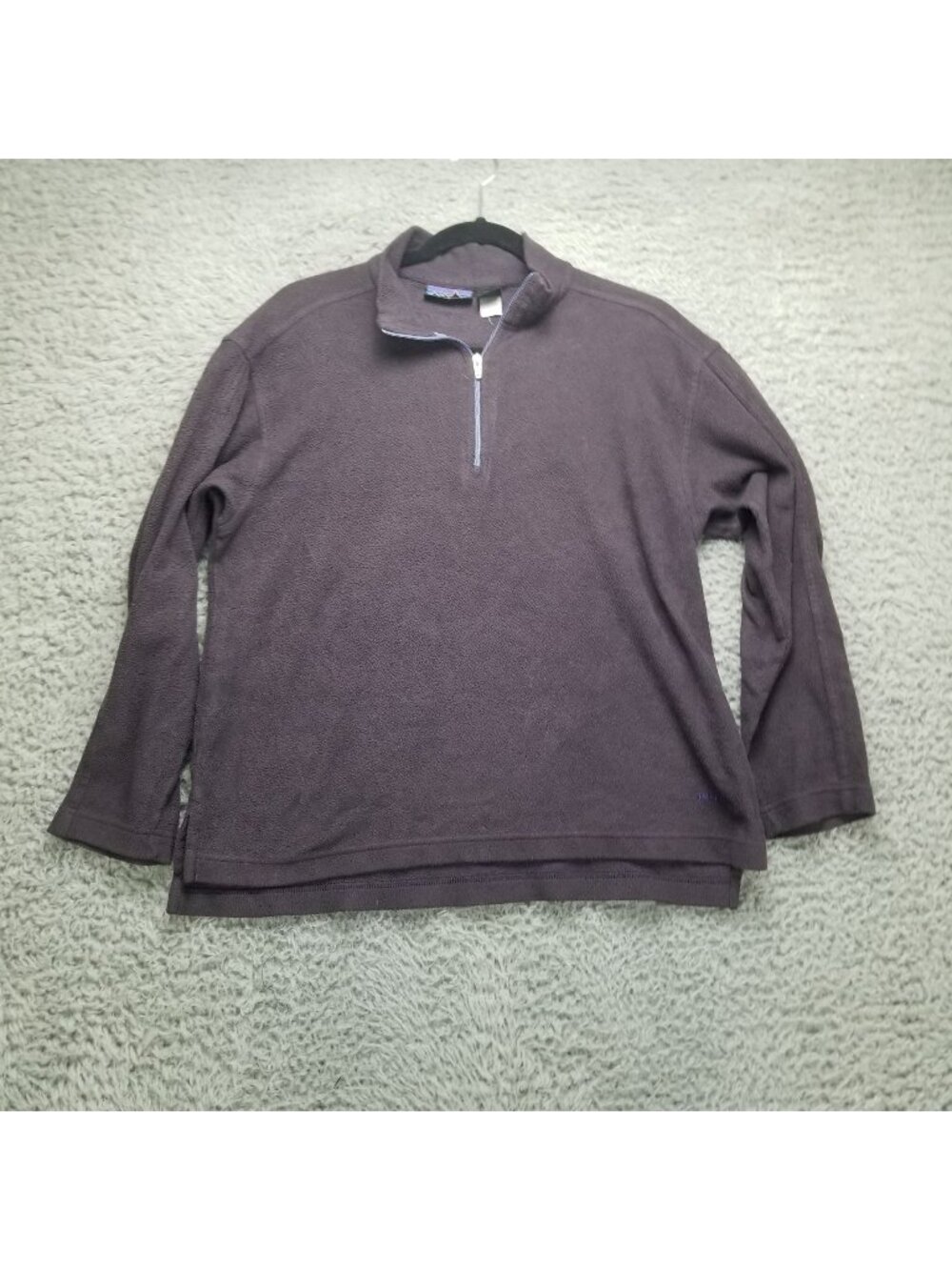 Patagonia Top Womens Small Purple Synchilla 1/4 Zip Fleece Gorpcore *Read*
